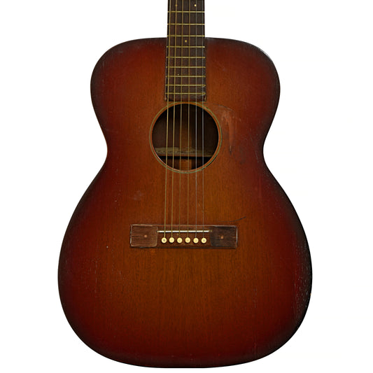 Front of Martin 00-17 Acoustic Guitar