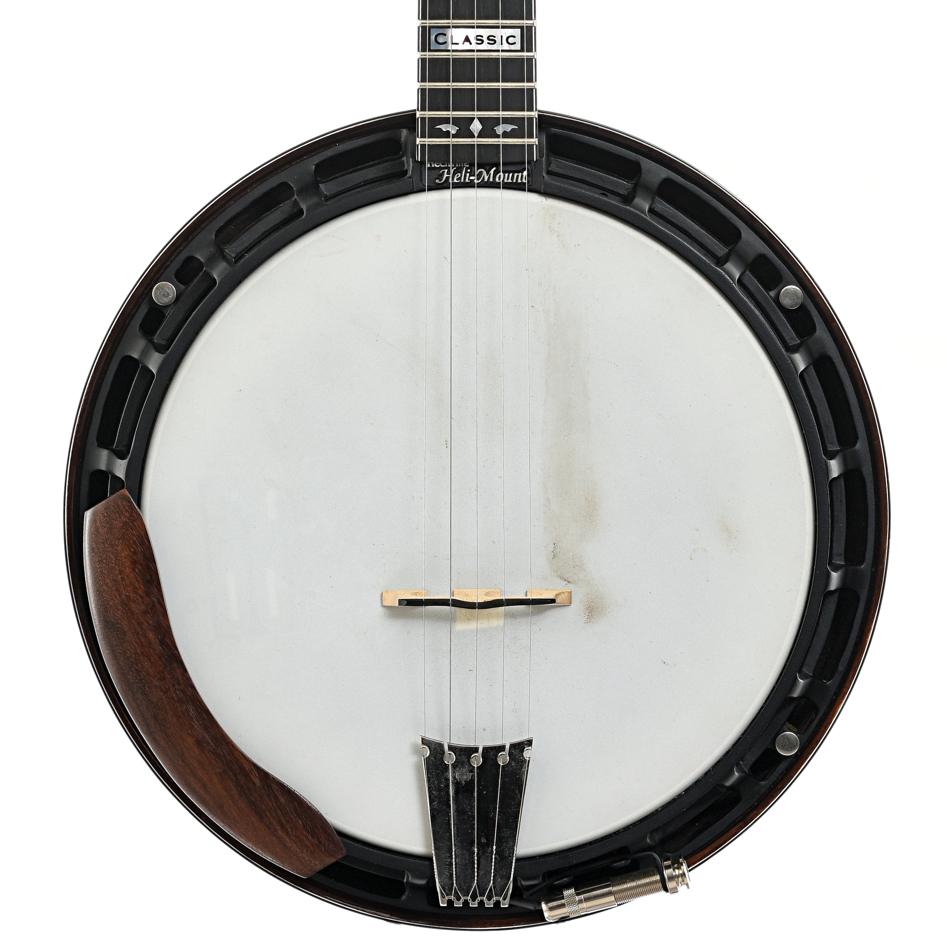 front of Nechville Classic Deluxe Resonator Banjo (2019)