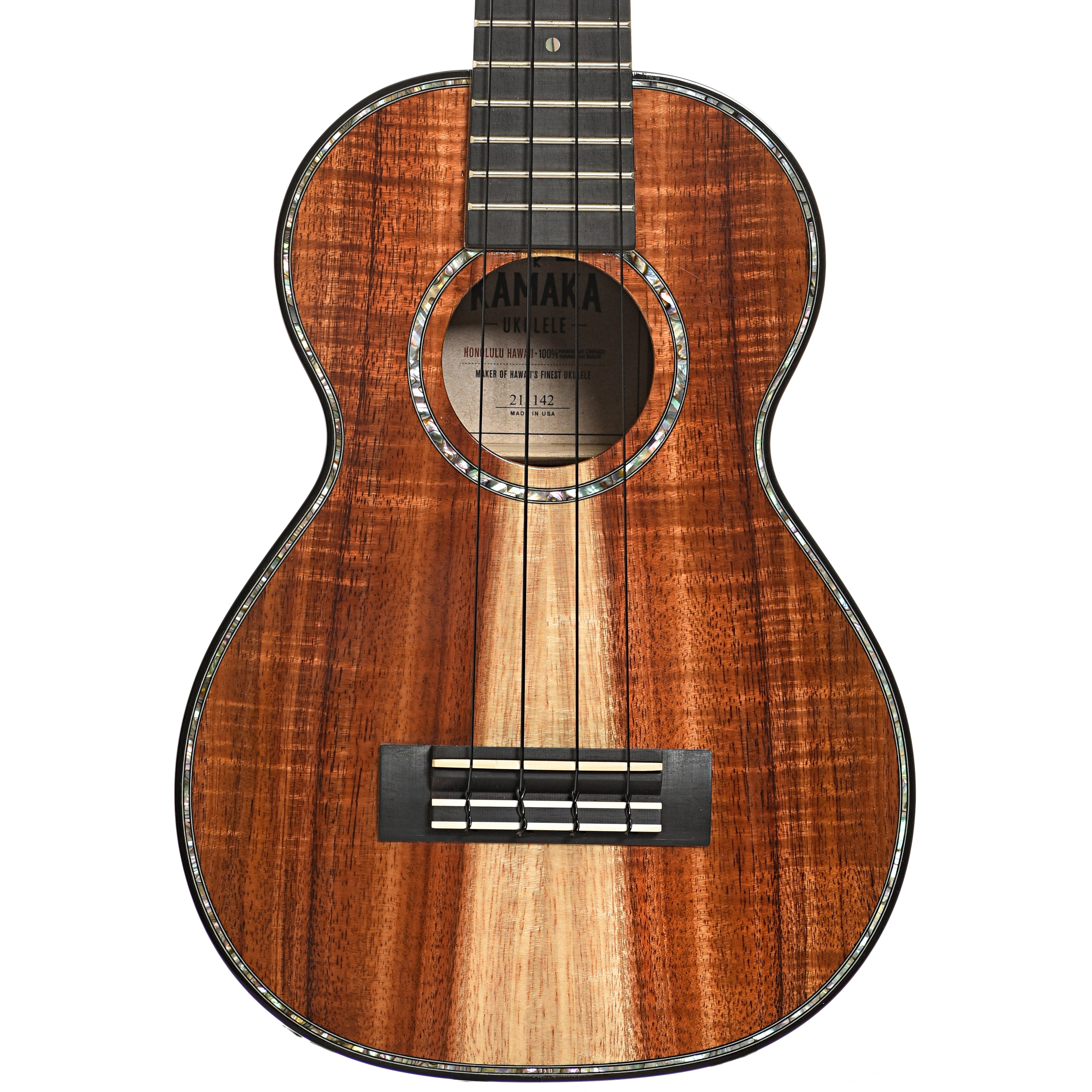 Kamaka HF-2 D2I Deluxe Concert Ukulele (2021) – Elderly Instruments