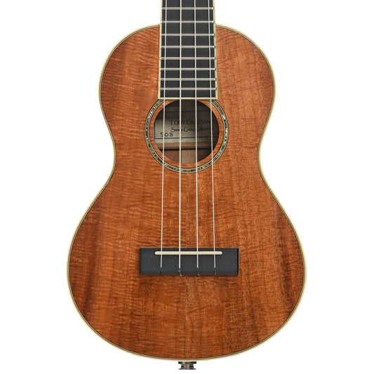 Front of Graziano Concert Ukulele