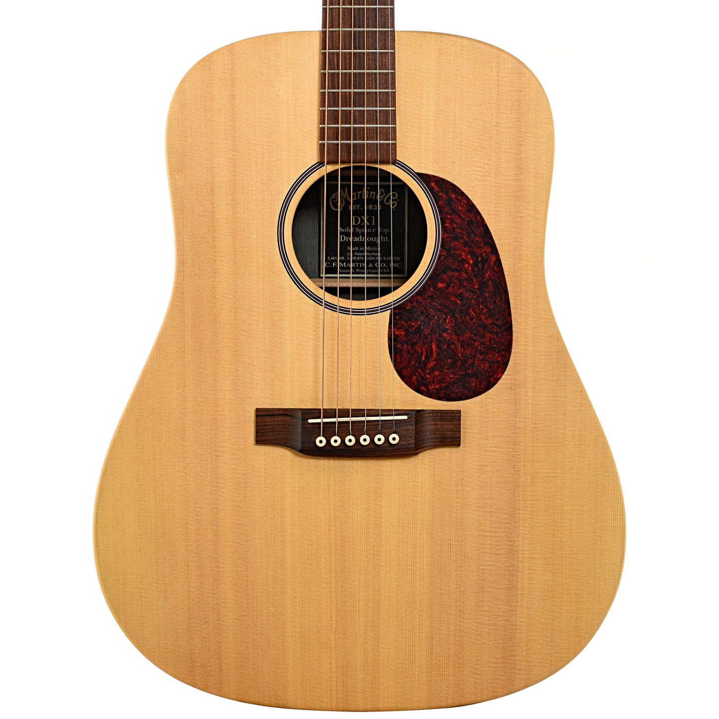 Front of Martin DX1 Acoustic Guitar