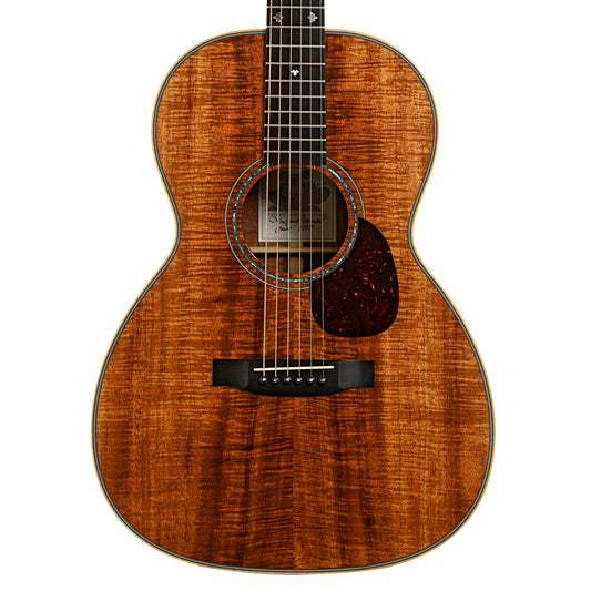 Front of Froggy Bottom H12 Deluxe Koa Acoustic Guitar 