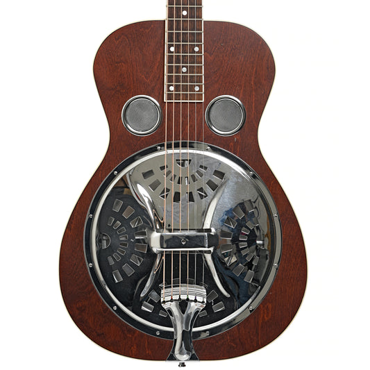 Beard Vintage R Cherry Squareneck Resonator Guitar (c.2007)