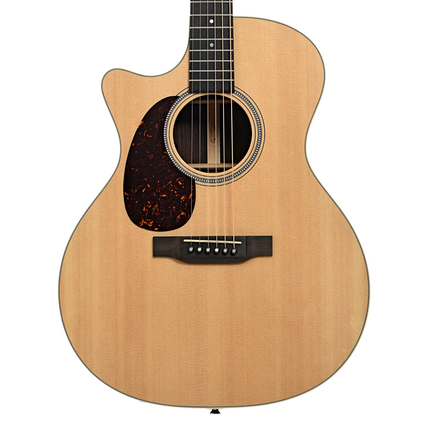 Front of Martin GPC-16E LH Acoustic-Electric Guitar 