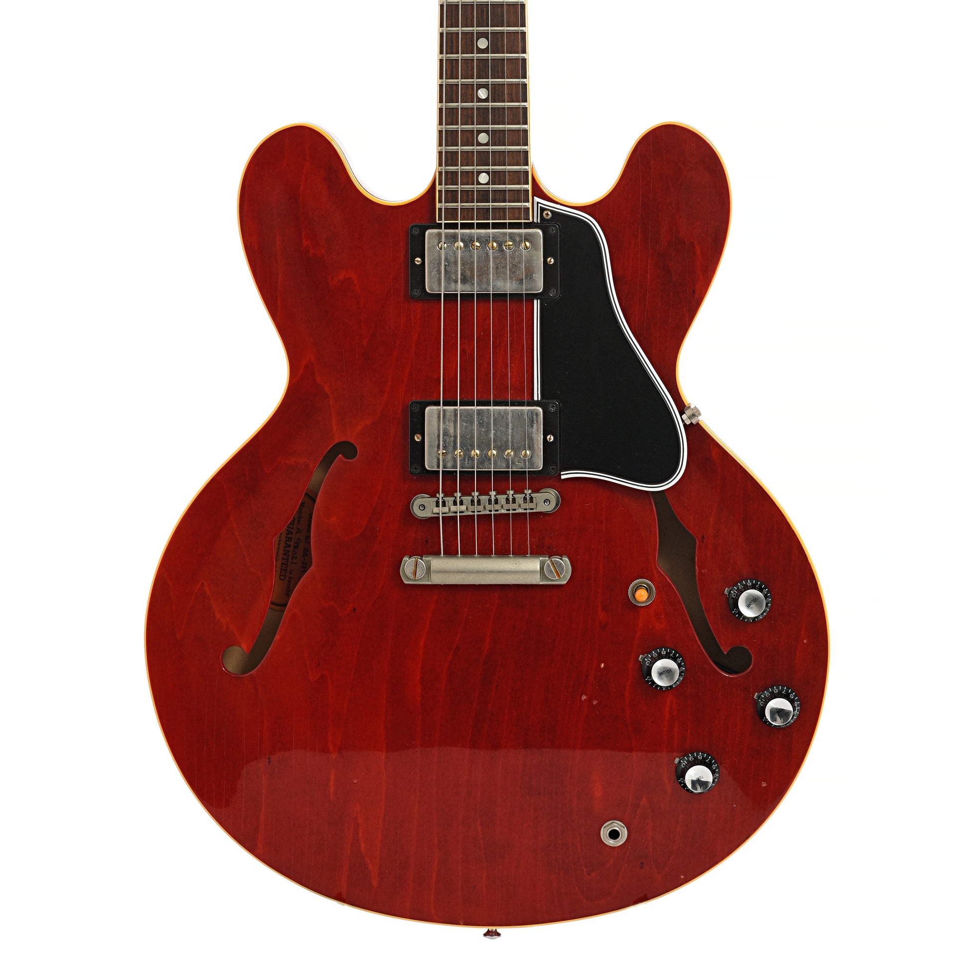 Front of Gibson Custom Shop Aged '61 ES-335 Reissue (2018)