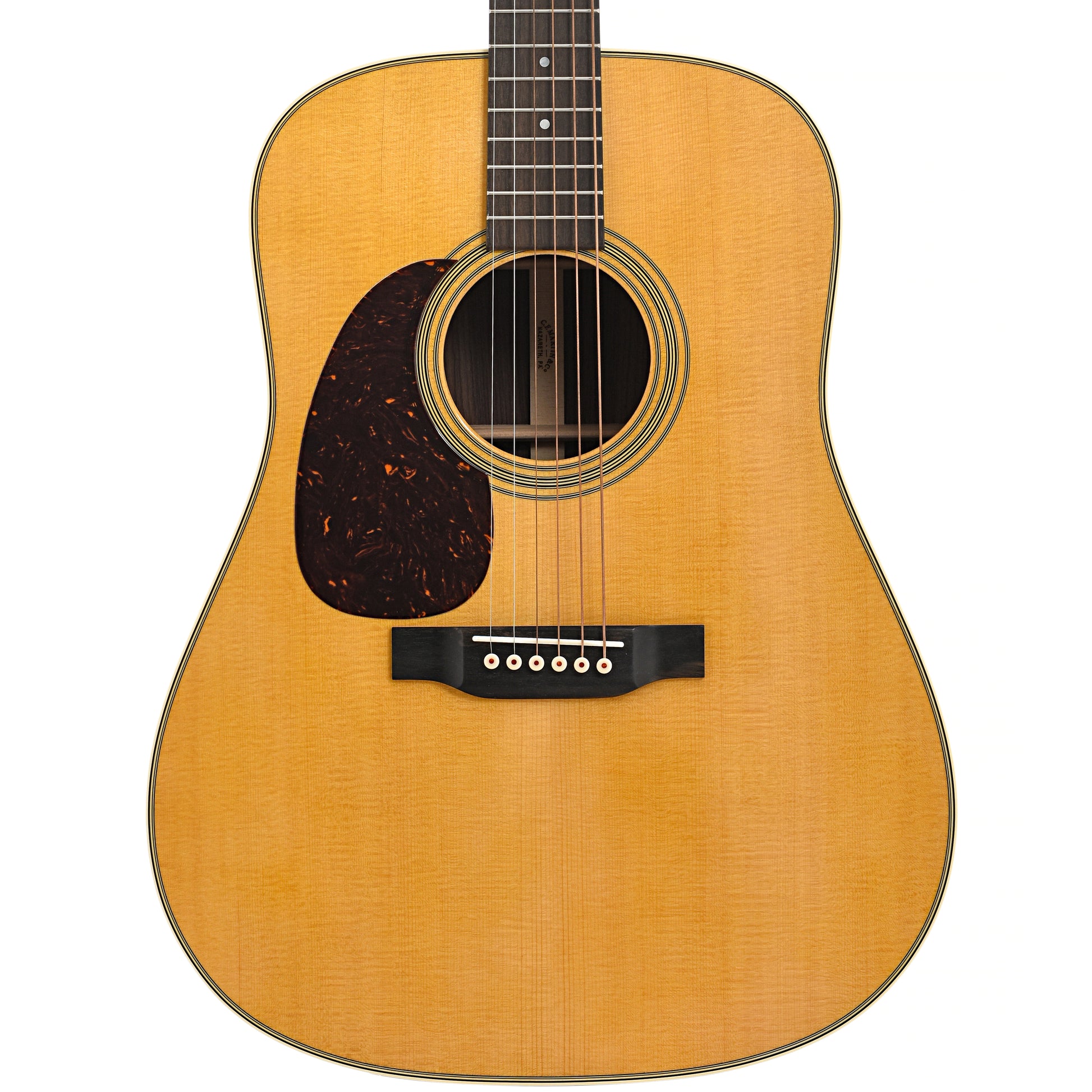 Front of Martin D-28L Lefthanded Guitar