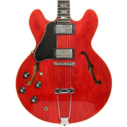 Front of Gibson ES-335TD LH  Hollowbody Electric Guitar (1974)