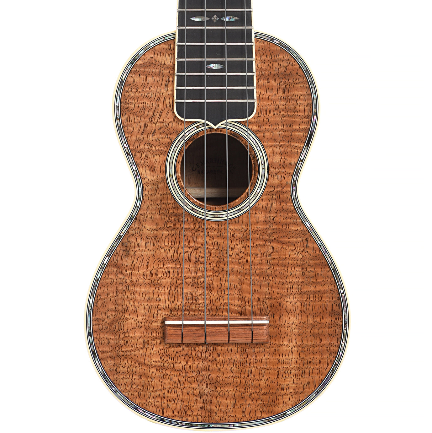 Front of Martin 5K Uke, Soprano Koa Ukulele 