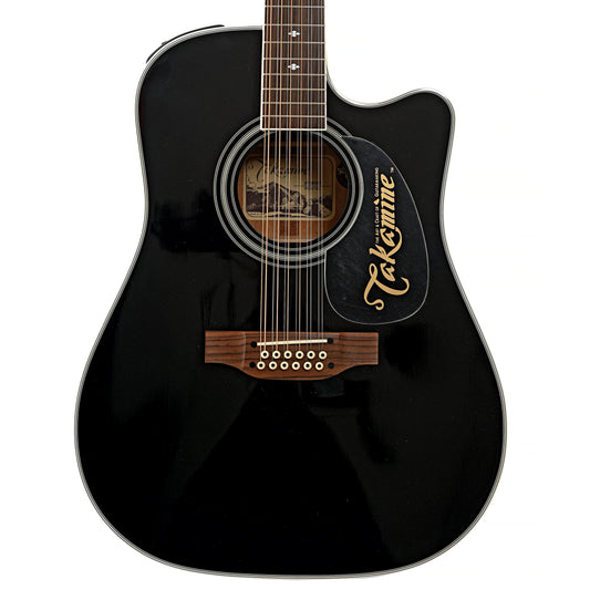 Front of Takamine EF381SC 12-String Acoustic-Electric Guitar