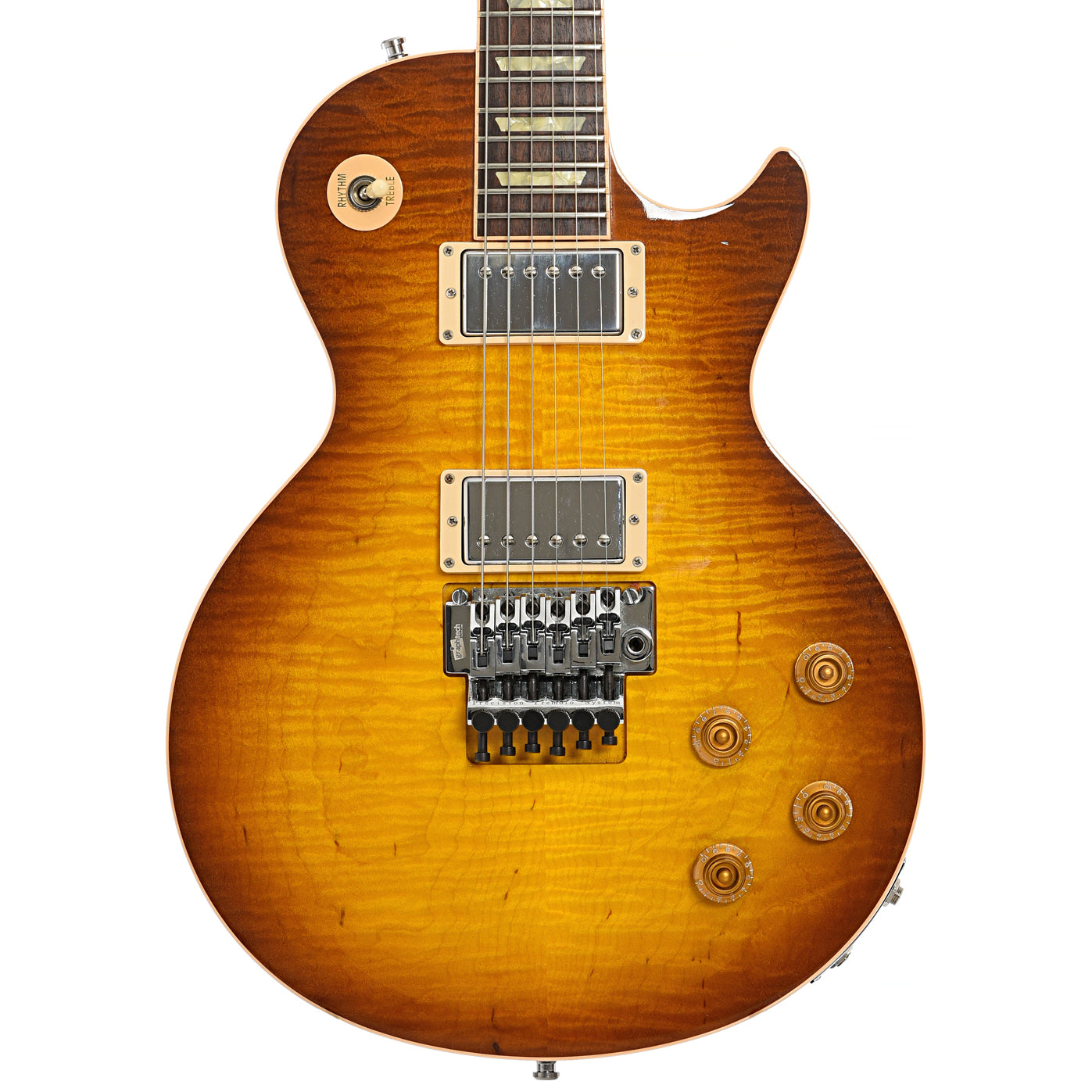 Front of Gibson Alex Lifeson Les Paul Axcess Electric Guitar (2012)