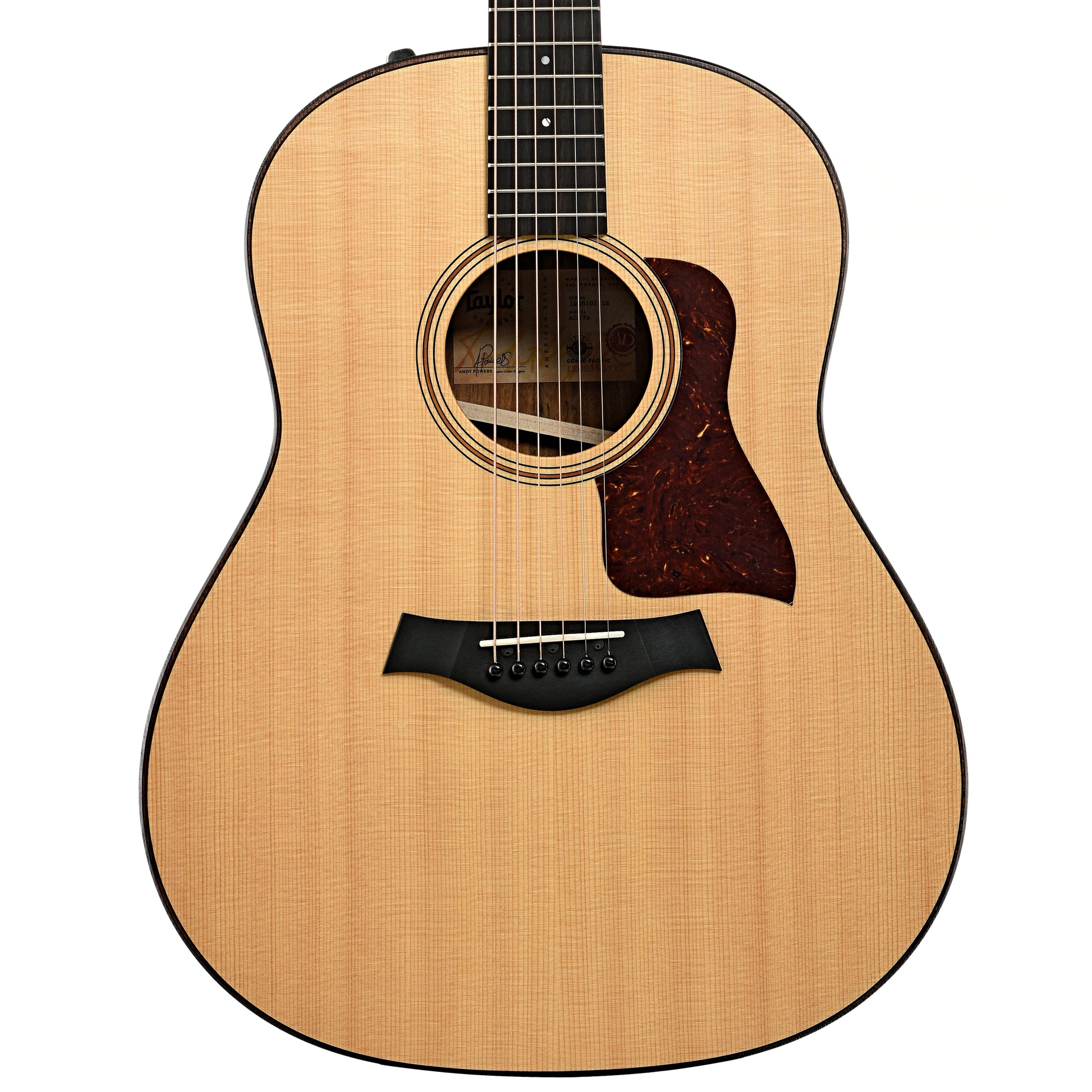 Front of Taylor AD17e Grand Pacific Acoustic Guitar