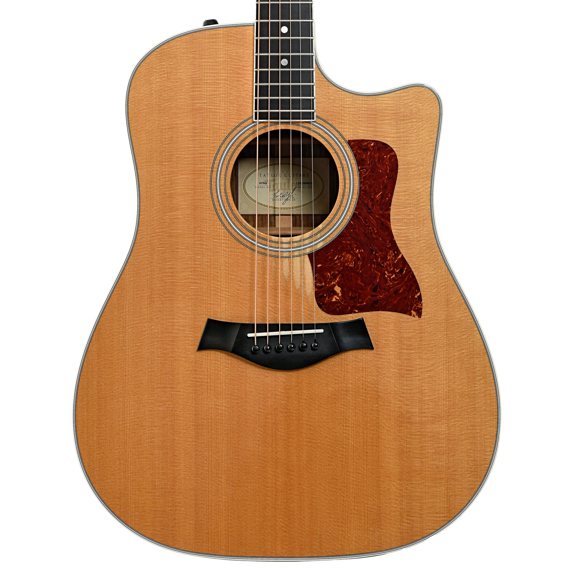 Front of Taylor 410ce Acoustic-Electric Guitar 