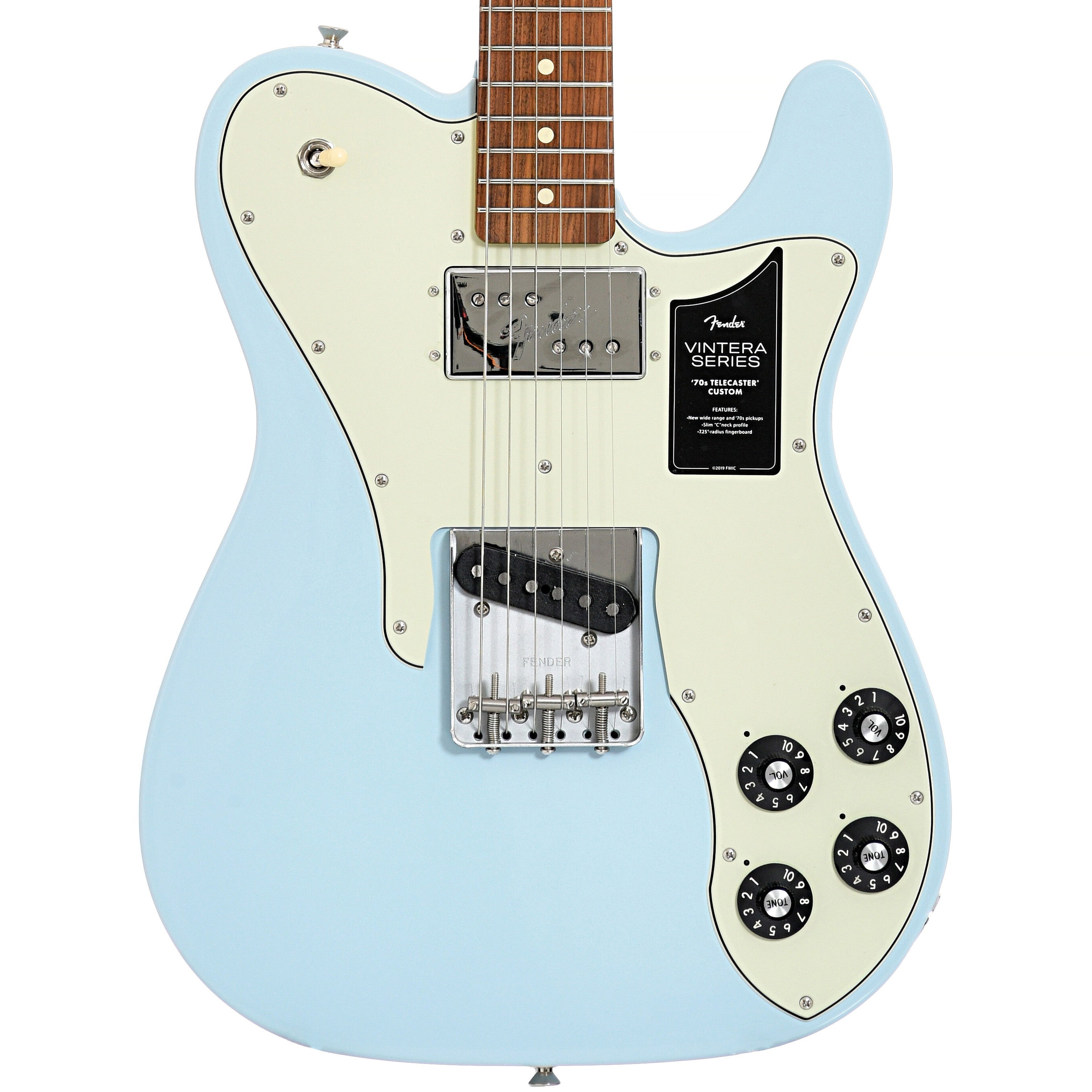 Fender vintera 70s telecaster store custom sonic blue