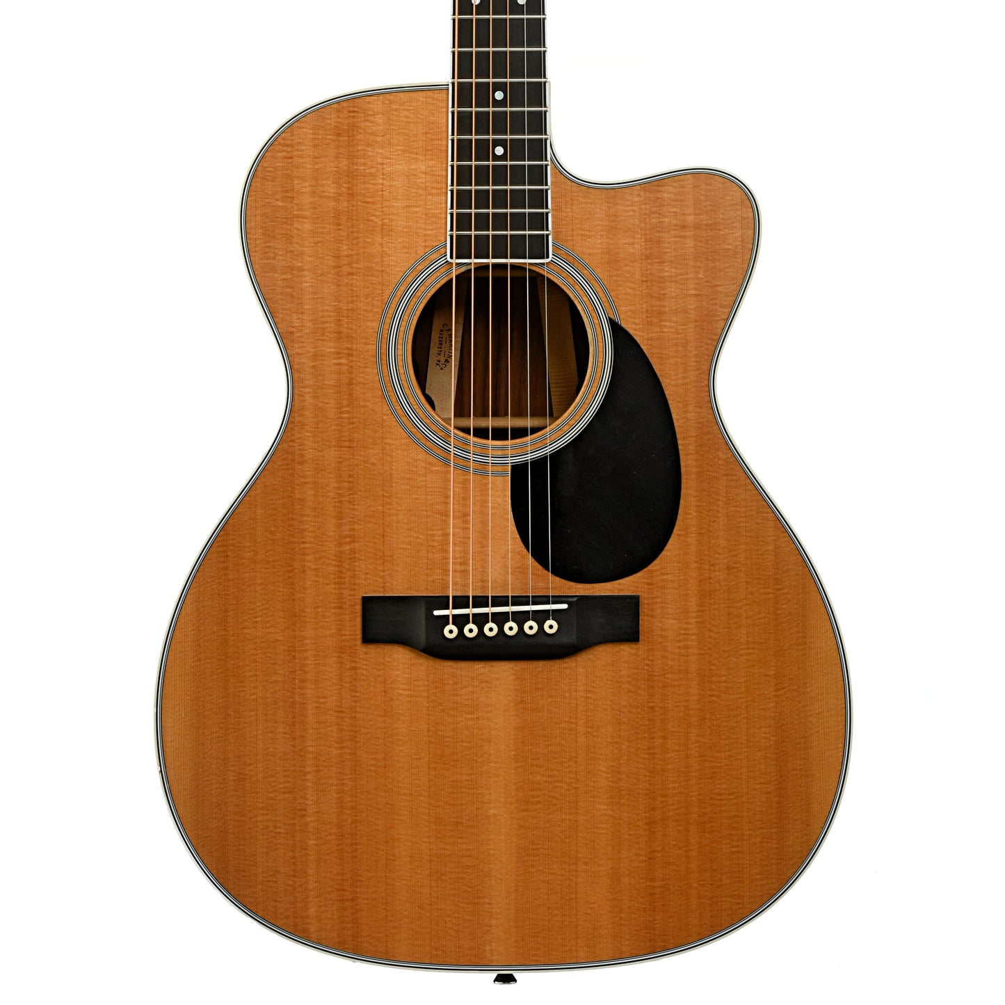 Front of Martin OMC-35E Acoustic-Electric Guitar 