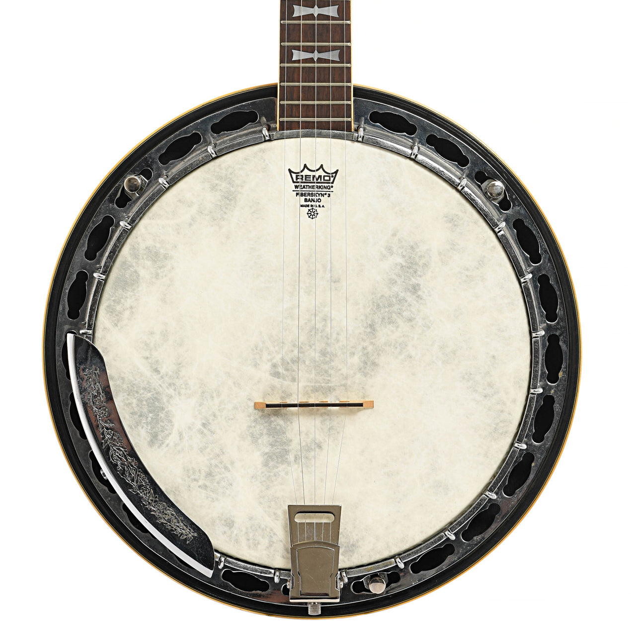 Front of Conrad Resonator Banjo