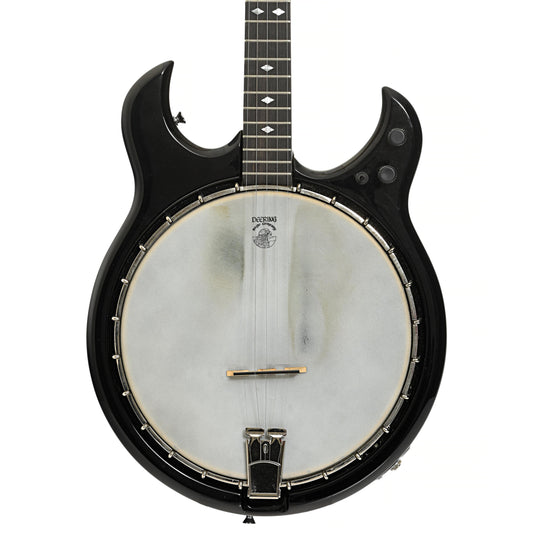 Front of Deering Crossfire Electric Banjo (mid-1990's)