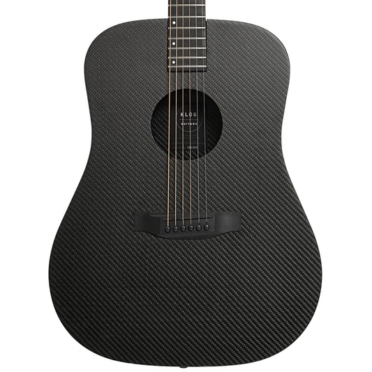 KLOS Guitars Full Carbon Dreadnought Acoustic-Electric Guitar