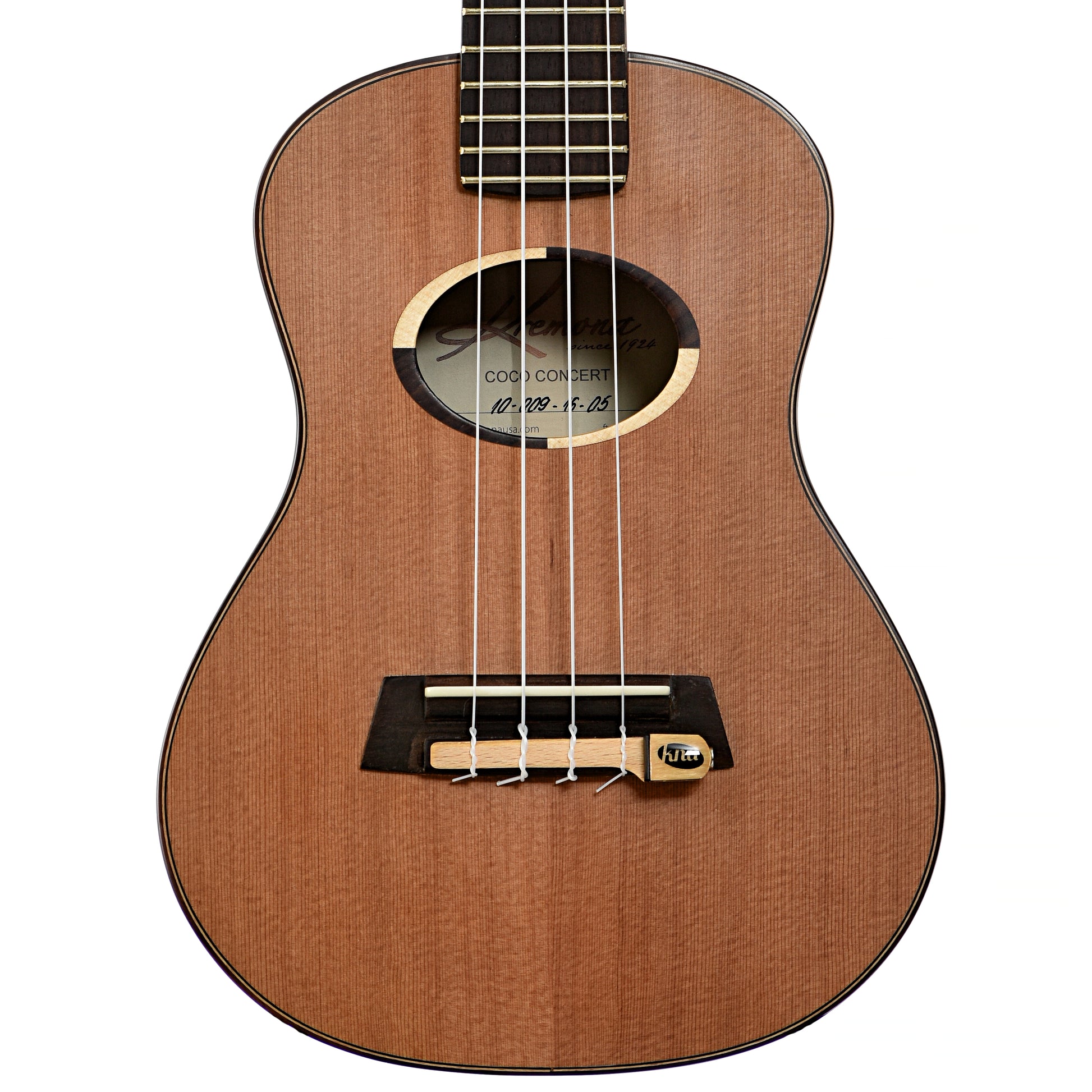 Front of Kremona Coco Concert Ukulele 