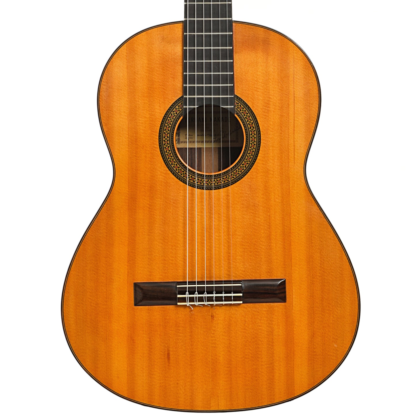 Front of Teruaki Nakade TRN-E Classical Guitar (1970)