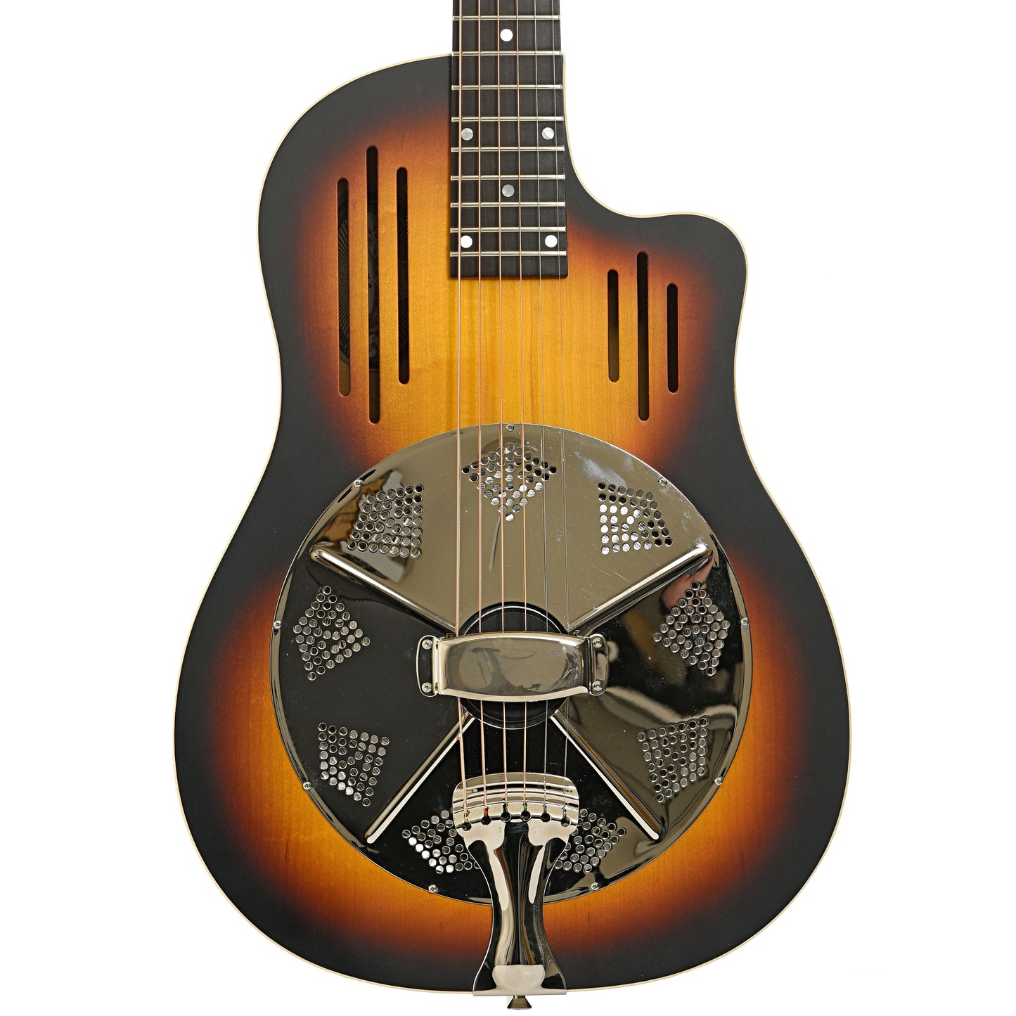 Front of National Radiotone Bendaway Roundneck Resonator Guitar (2014)