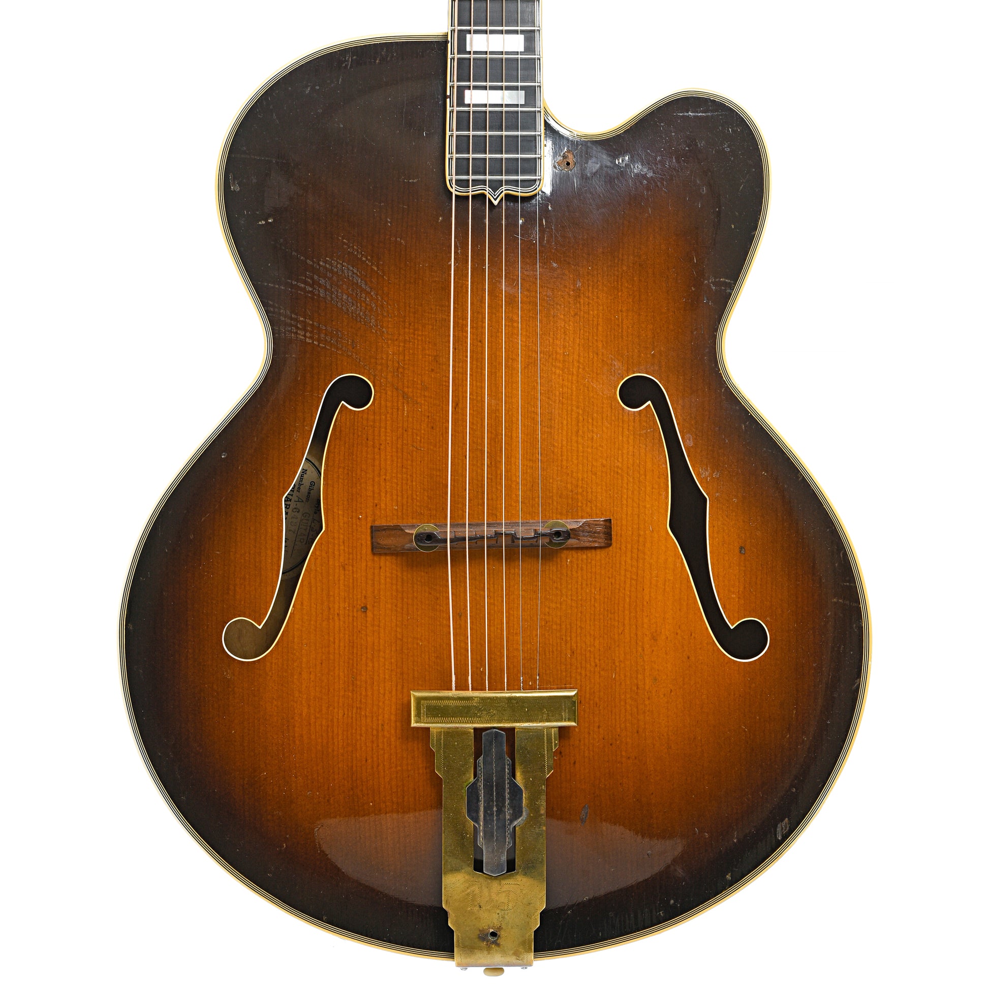 Front of Gibson L-5C Archtop Acoustic Guitar