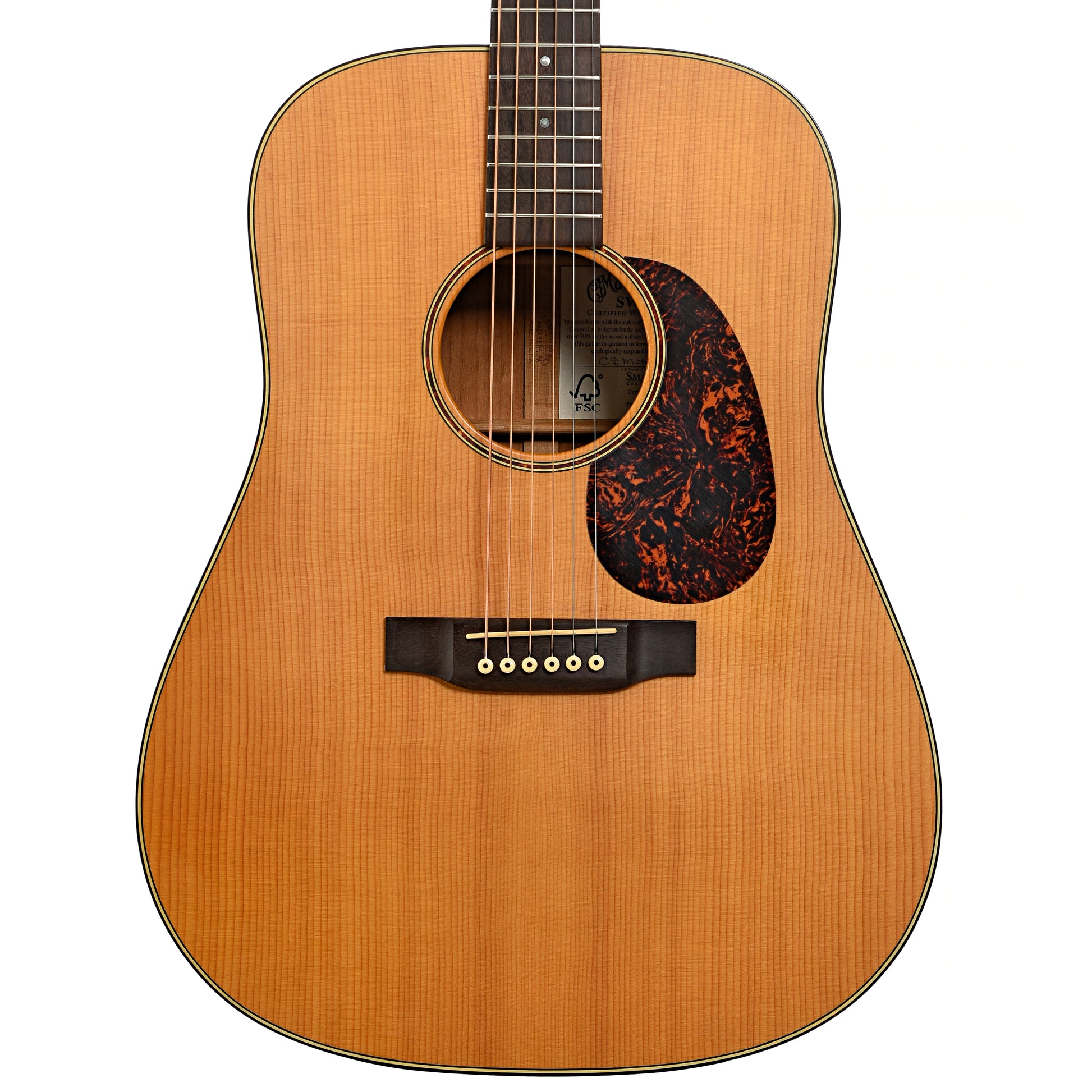 Front of Martin SWD Acoustic Guitar