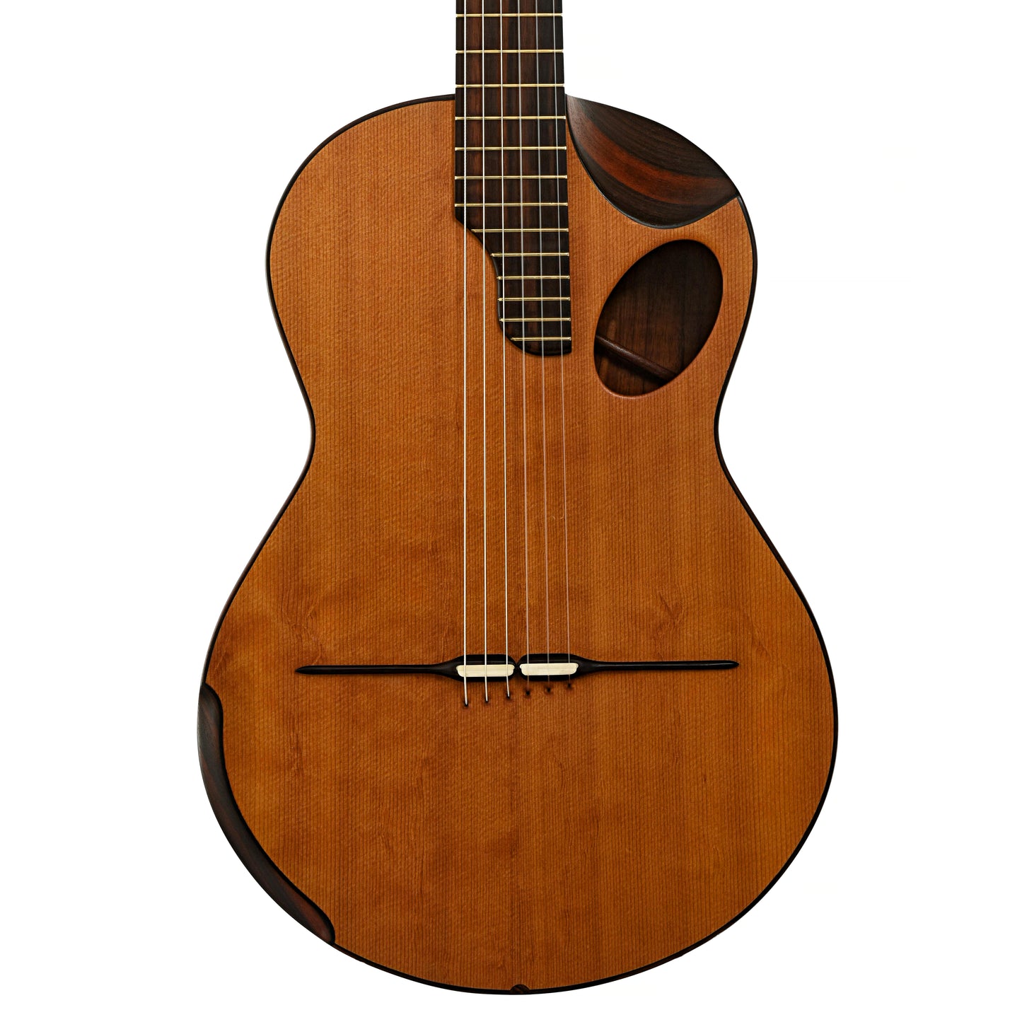 Front of D'Estrepagny Concert Classical Guitar