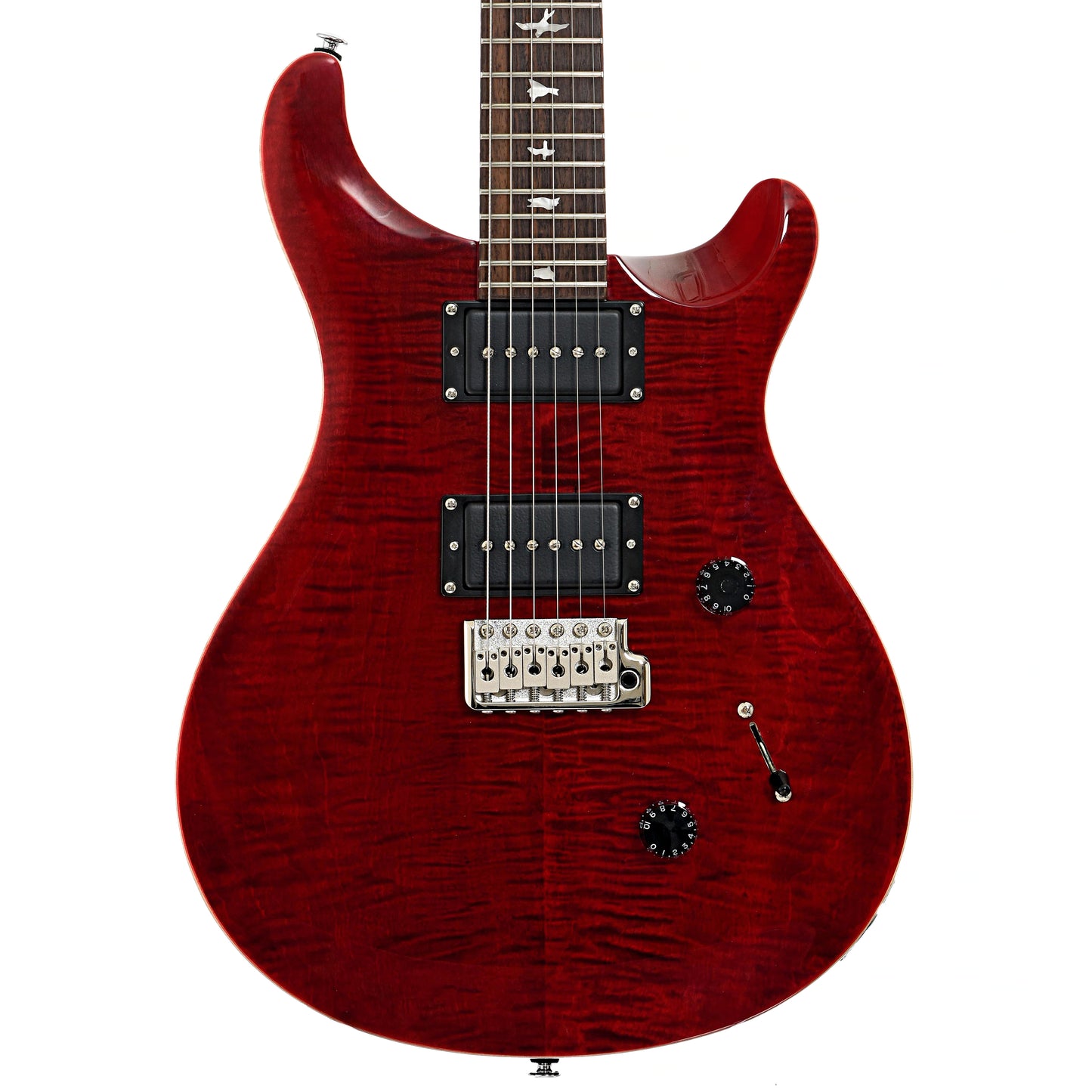 Front of PRS SE Custom 24 LE Electric Guitar