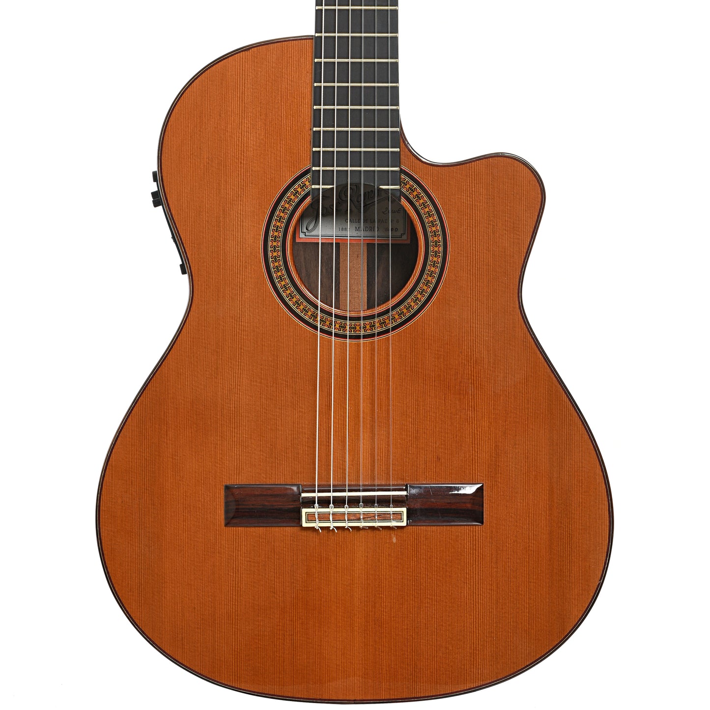 Front of Ramirez 2CWE Classical Guitar (2000)