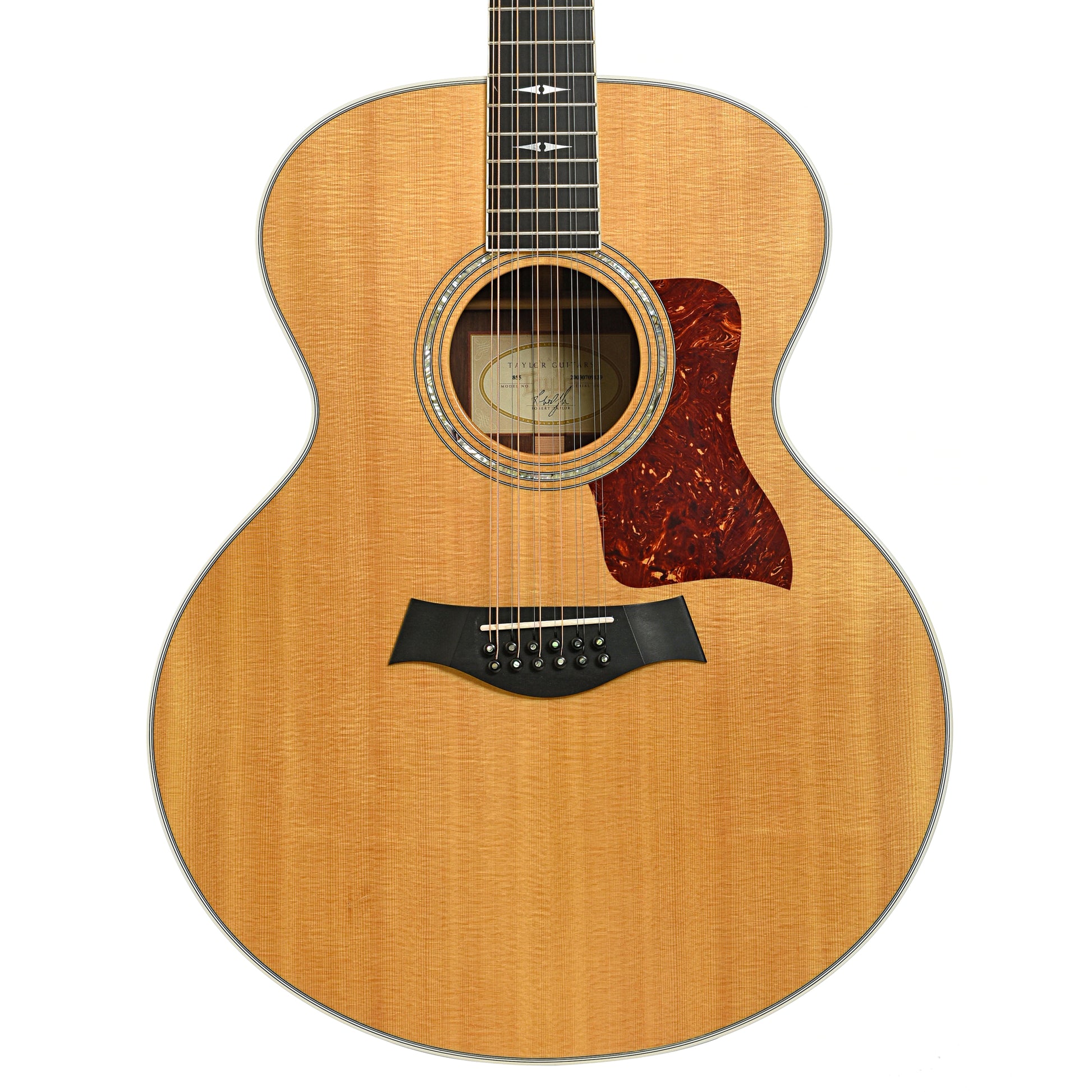 Front of Taylor 855 12-String Acoustic Guitar (2003)