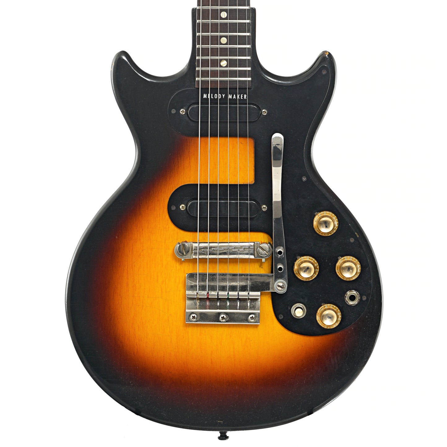 Front of Gibson Melody Maker D Electric Guitar (1962)