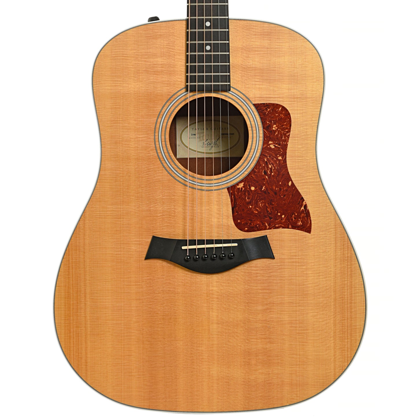 Front of Taylor 210e Acoustic-Electric Guitar (2009)