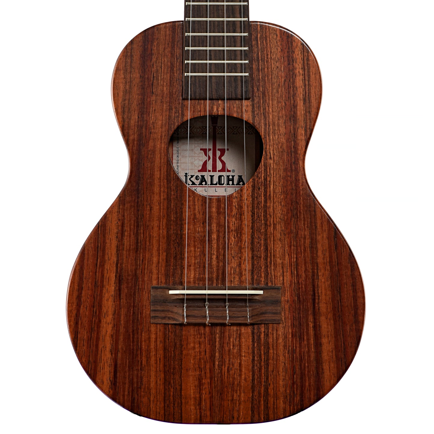 Front of KoAloha KCM-00 Concert ukulele