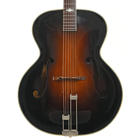 Front of Epiphone Triumph Archtop Guitar (1937)