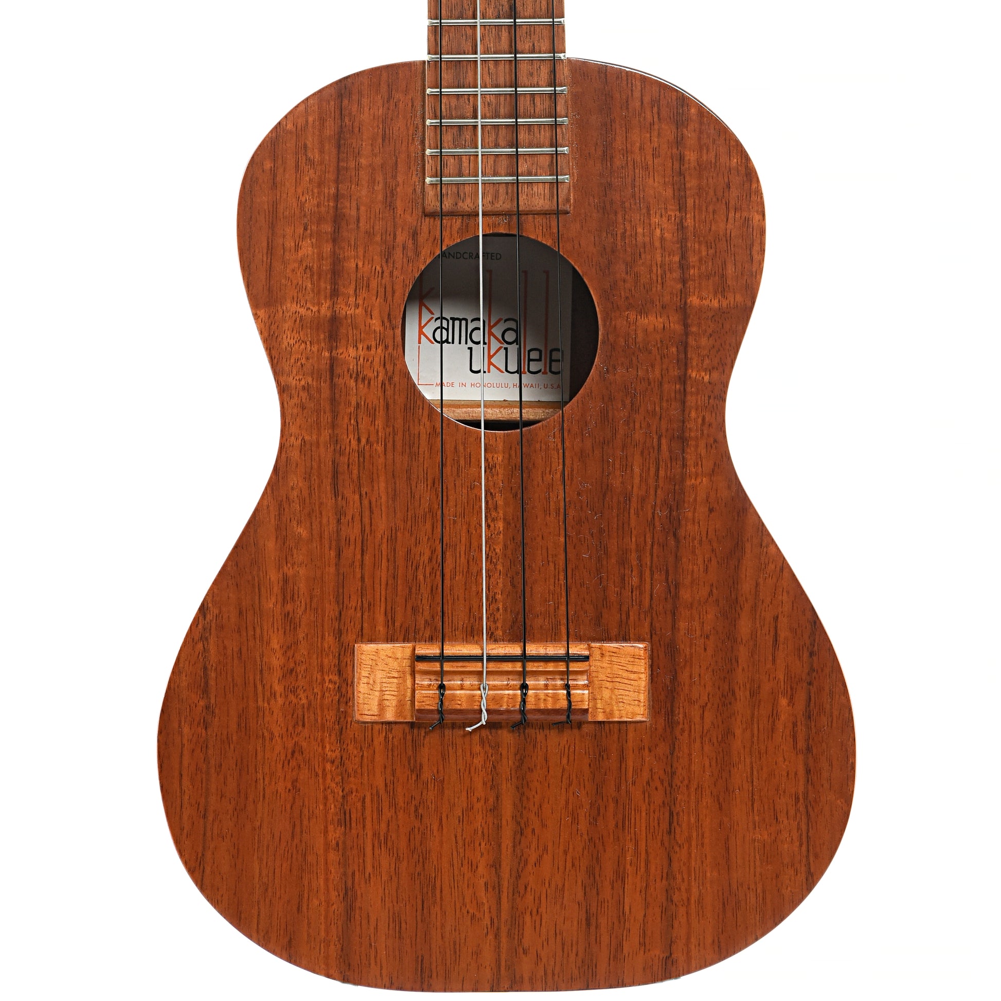 Front of Kamaka HF-3 Tenor Ukulele