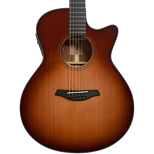 Front of Furch Blue MC Plus GC-OM Acoustic Guitar (2022)