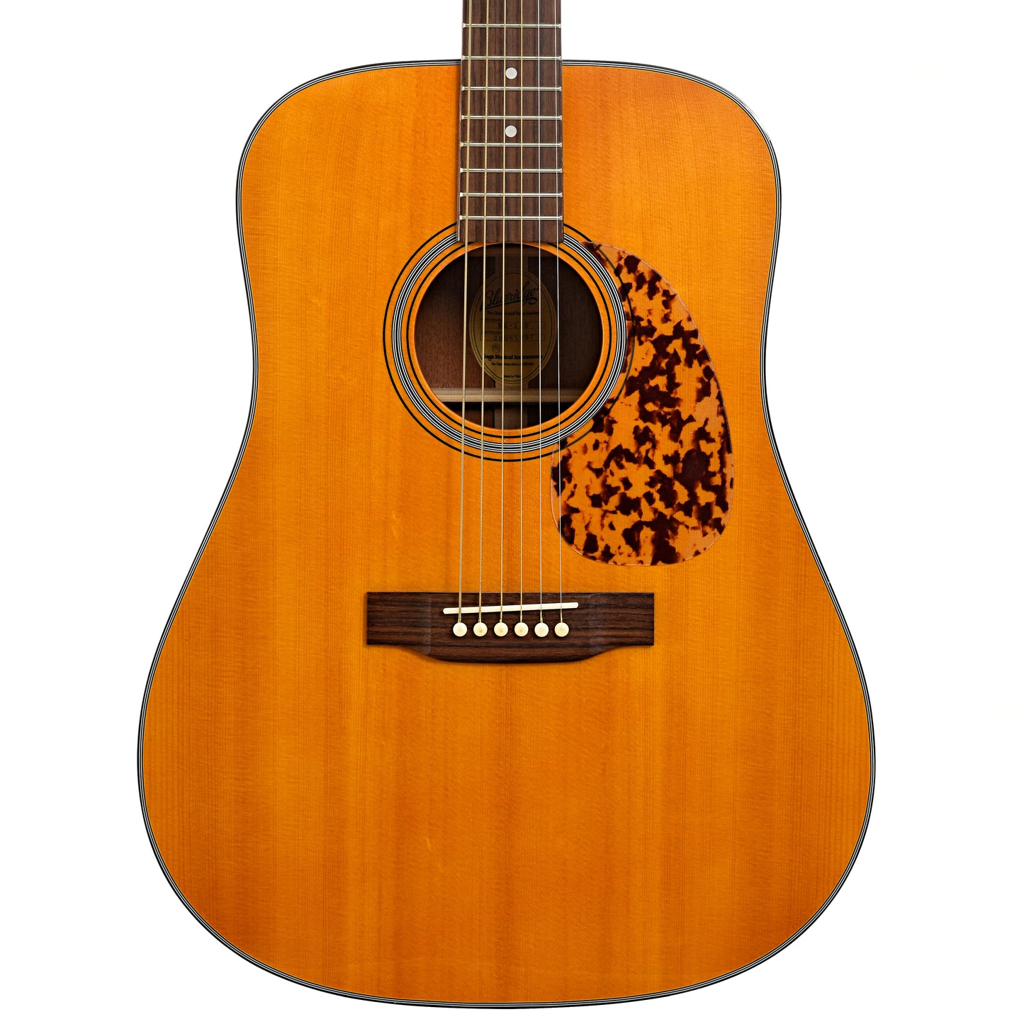 Front of Blueridge BR-140 Acoustic Guitar