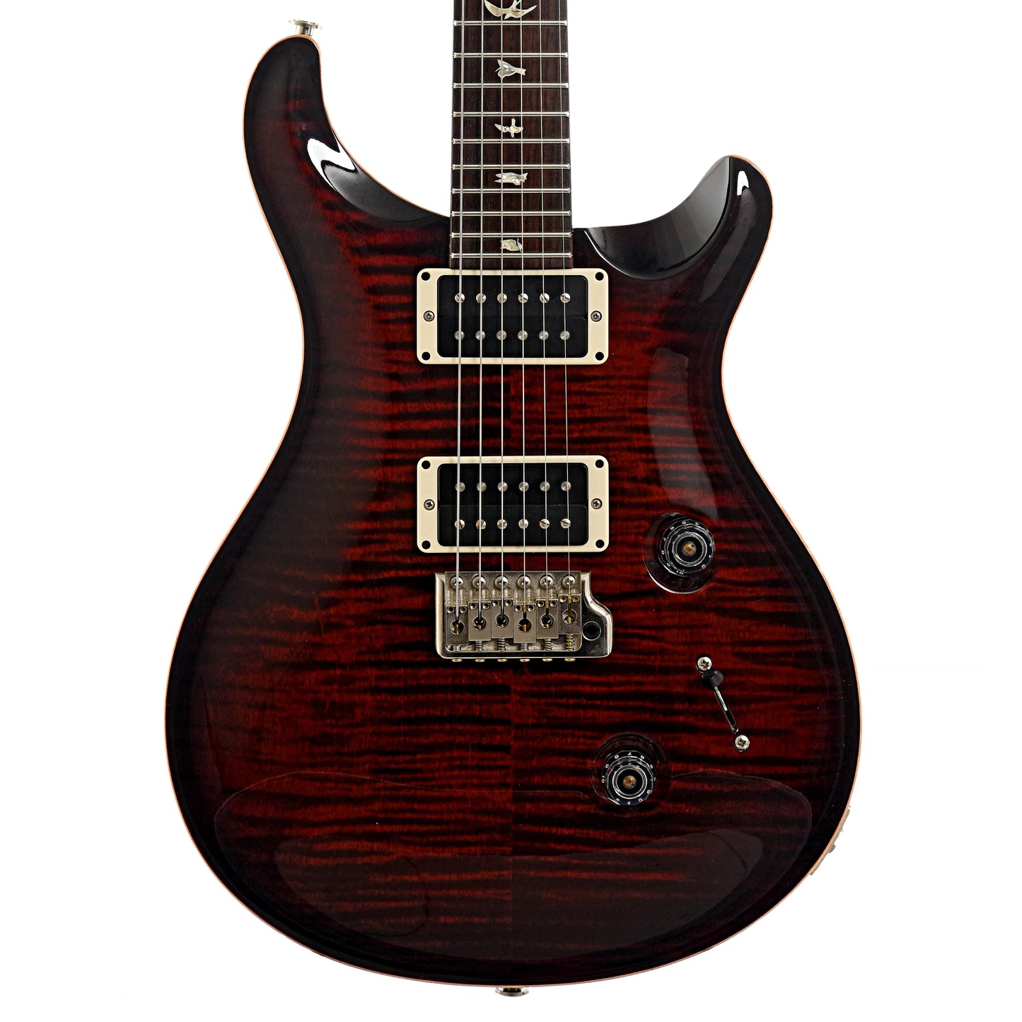 Front of PRS Custom 24 Electric Guitar