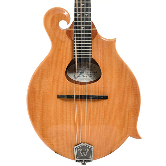 Front of Weber Gallatin F-Model Mandolin