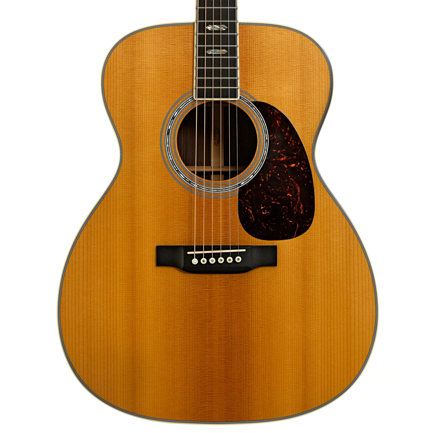 Front of Martin J-40 Acoustic Guitar