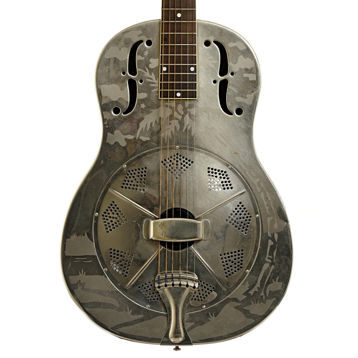 Front of National Style 0 Variation 5 Resonator Guitar