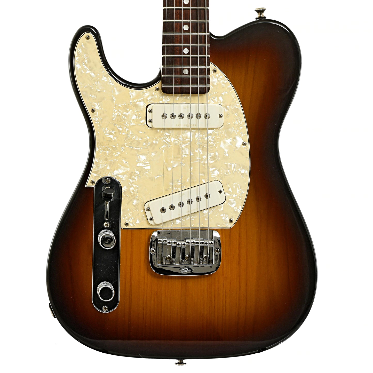 Front of G&L ASAT Special LH Electric Guitar 