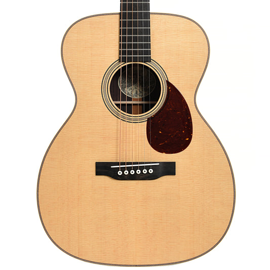 Front of Collings OM2HT Traditional Series Guitar, Sitka Top