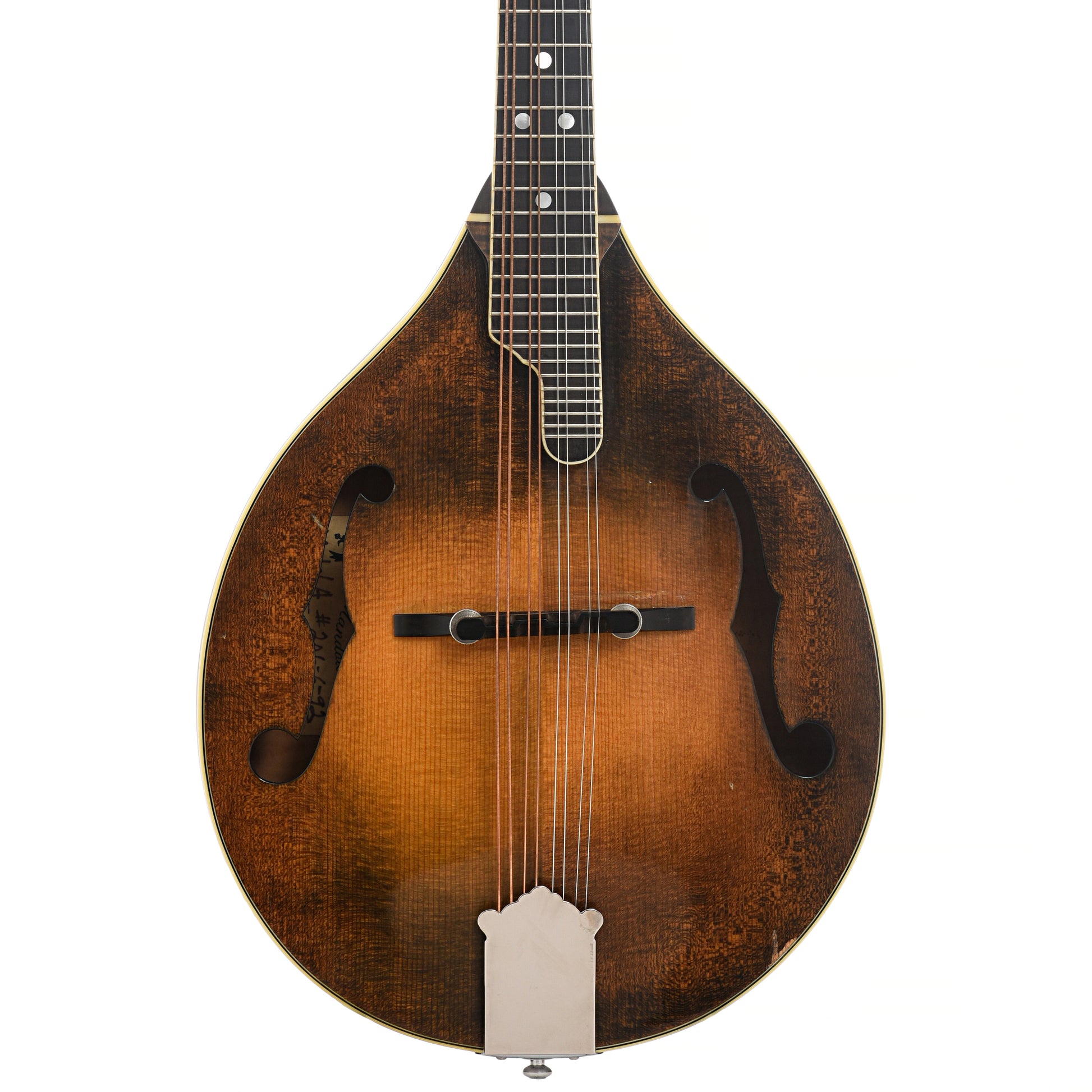 Front of Stiver A Mandolin