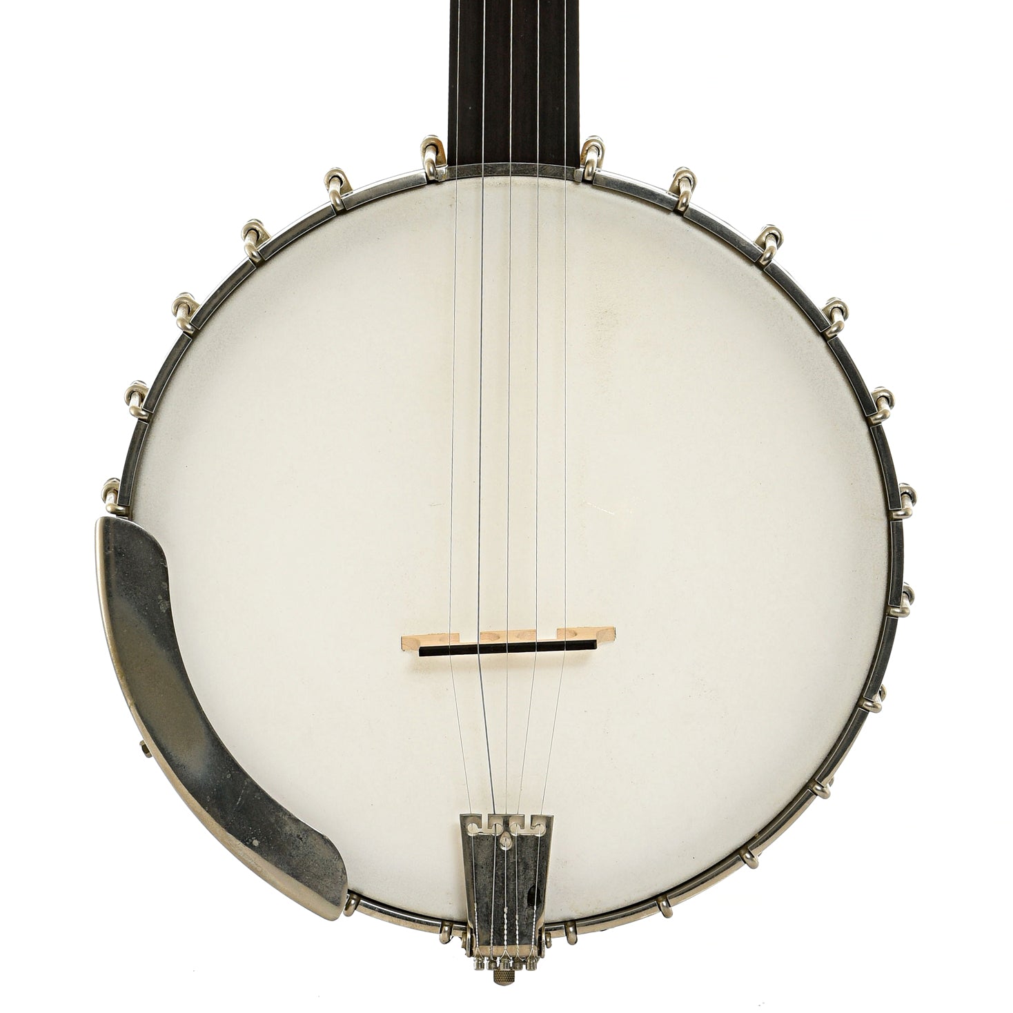 Front of Bart Reiter Regent Open Back Banjo (2006)