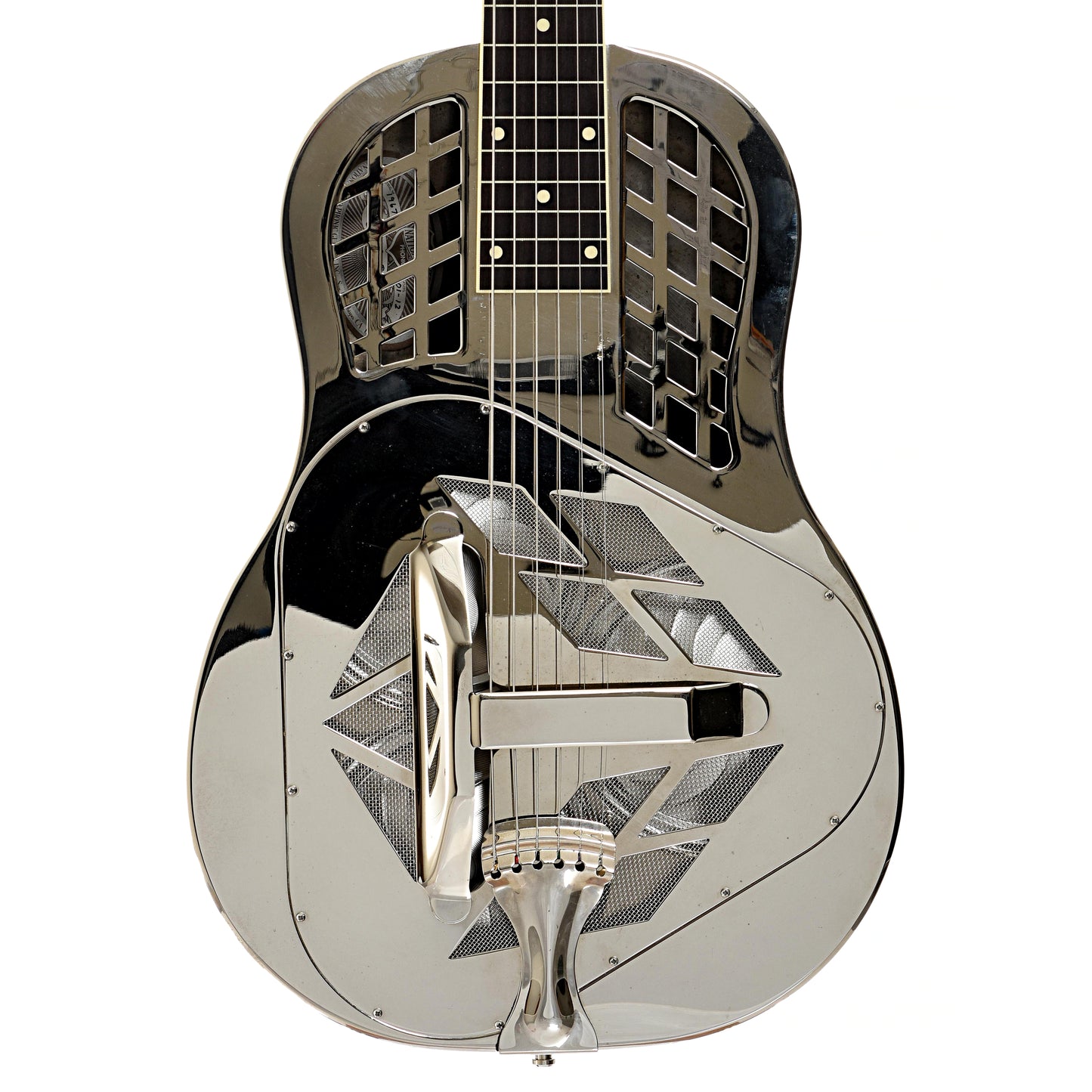 Front of National Style 1 Tricone Squareneck Resonator Guitar