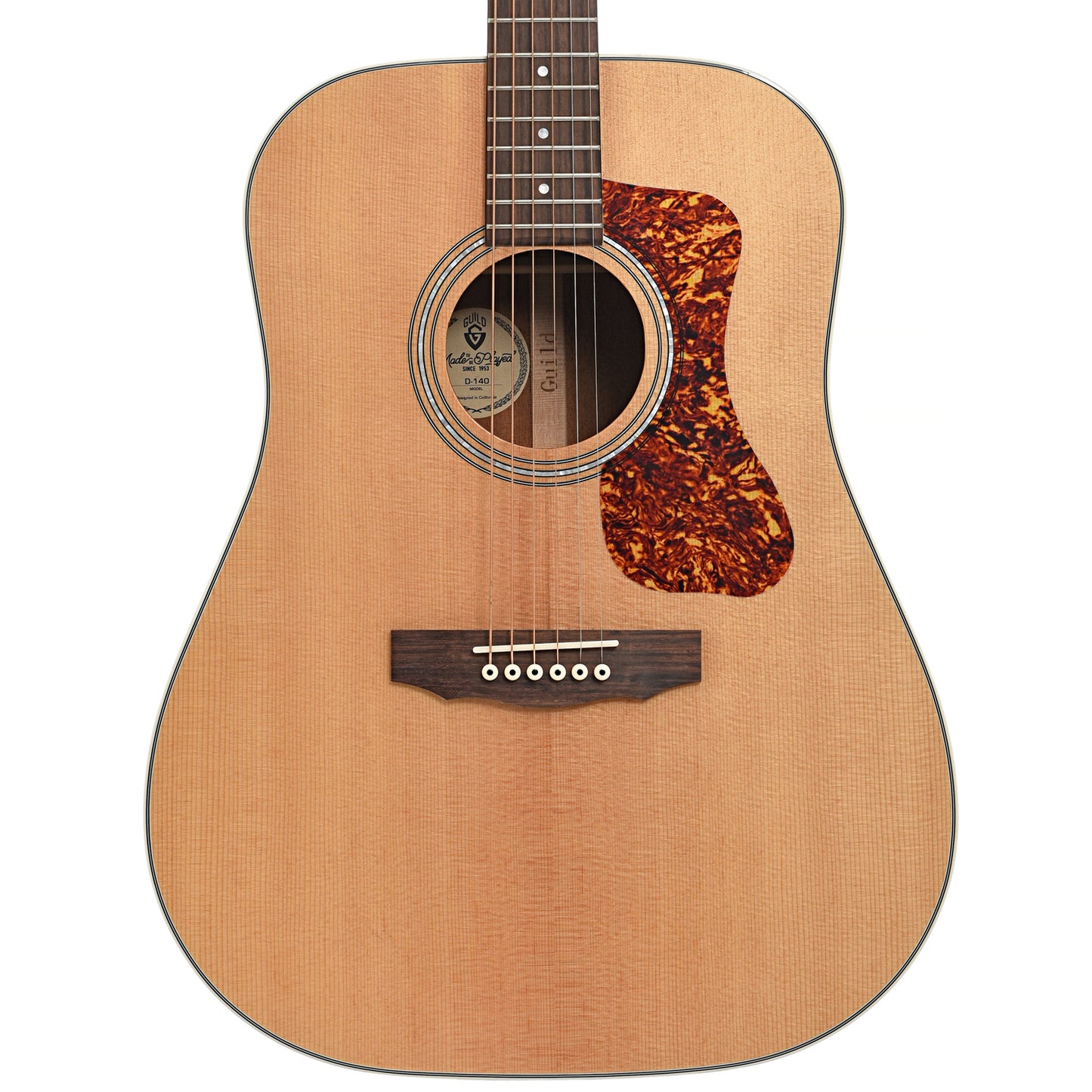 Front of Guild Westerly Collection D-140 Acoustic Guitar