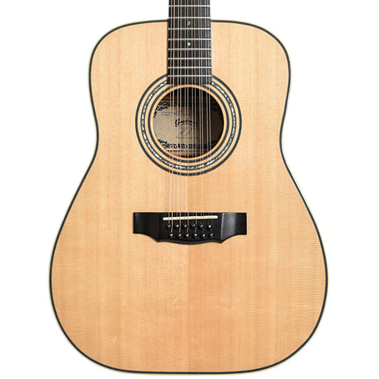 Front of Goodman 12-String Dreadnought Acoustic Guitar