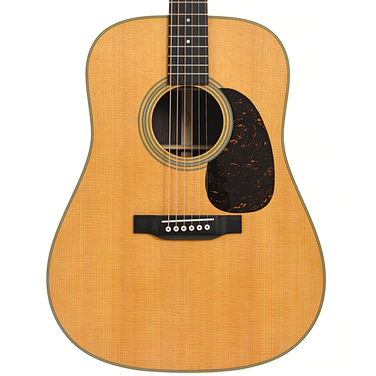 Front of Martin D-28 Satin Acoustic