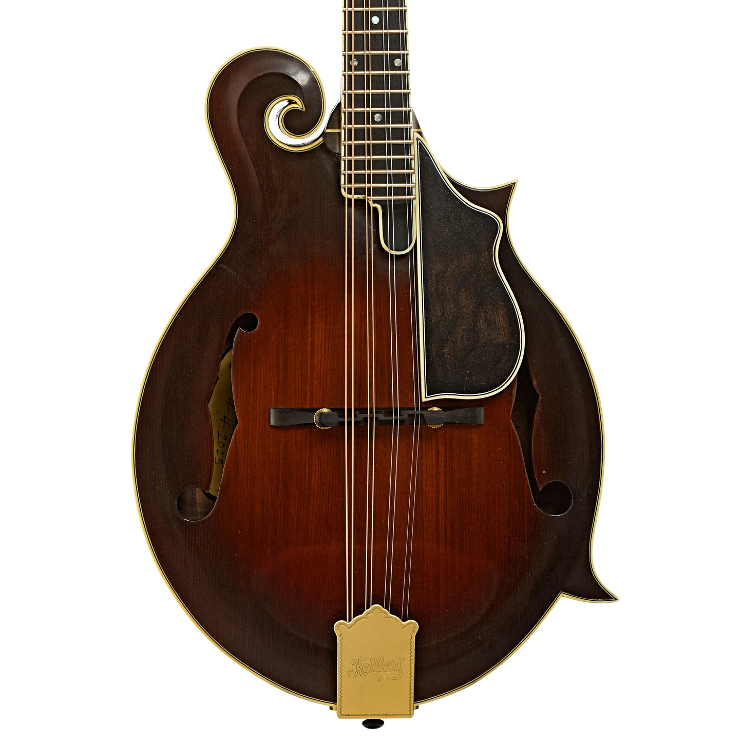 Front of Kelley F-5 Mandolin 